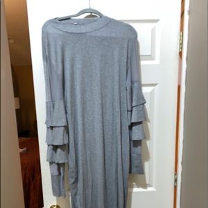 Gray stretch Dress